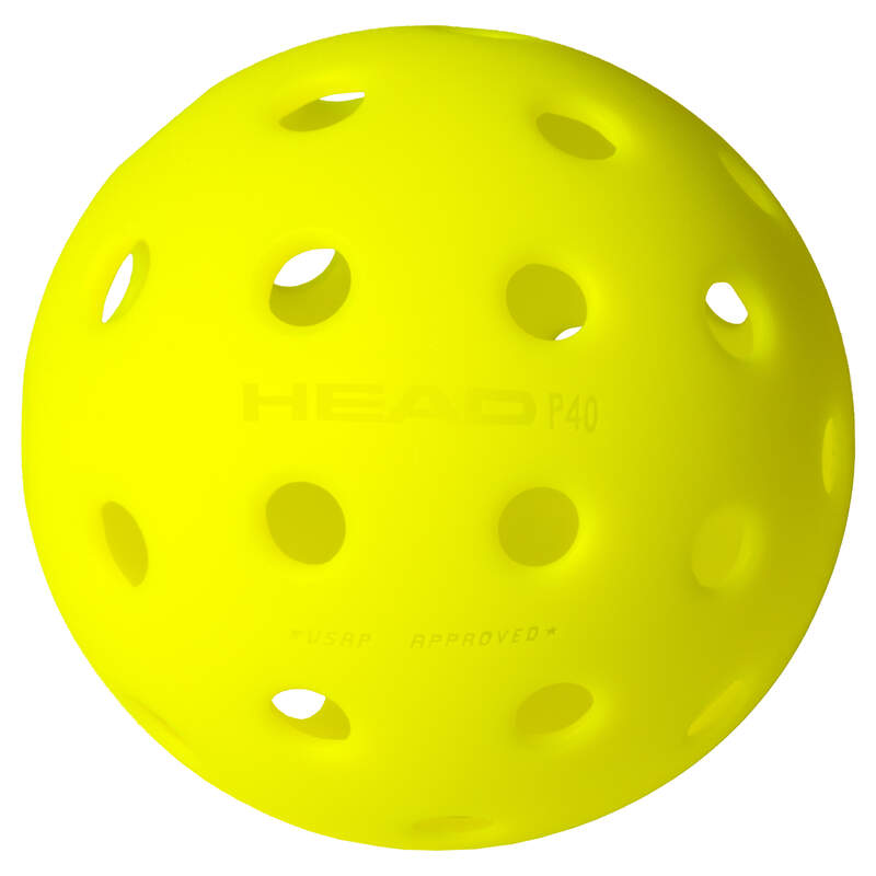 Lot de 3 Balles de Pickleball Head PRO 40 – Image 2