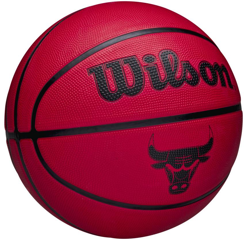 Ballon de Basketball Wilson NBA Team Tribute Solid – Chicago Bulls – Image 3
