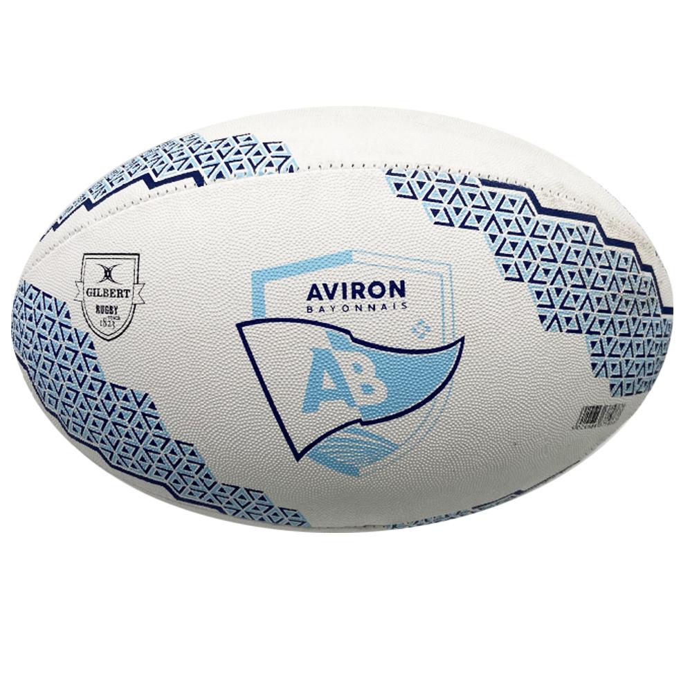 Ballon de Rugby Gilbert Supporter Aviron Bayonnais – Image 3