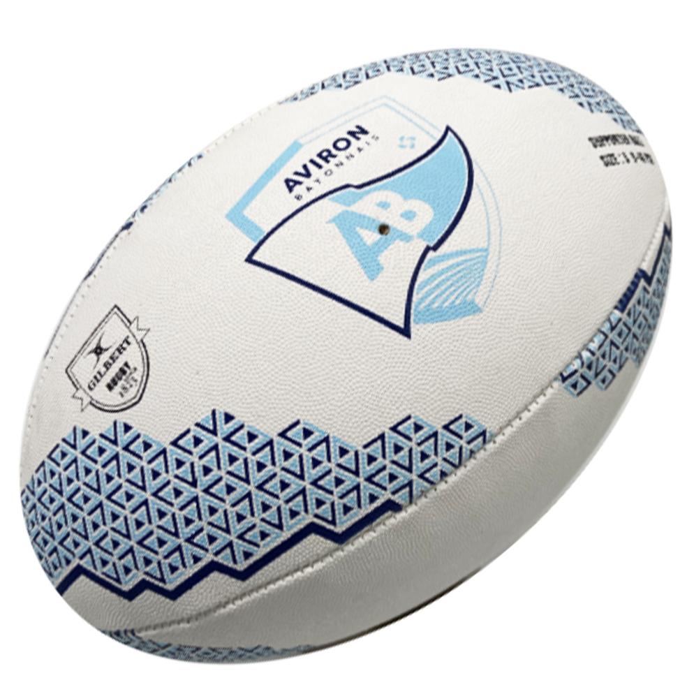 Ballon de Rugby Gilbert Supporter Aviron Bayonnais – Image 2