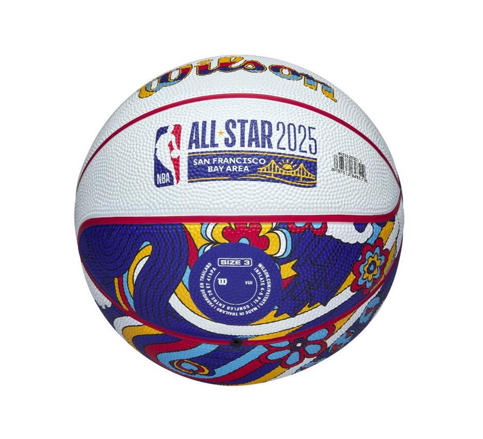 Mini Ballon de Basketball Wilson NBA All Star Game 2025 – Image 4