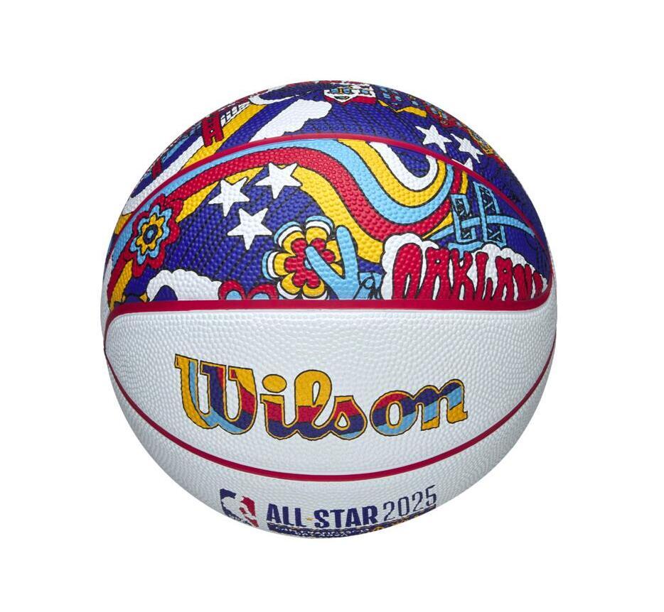 Mini Ballon de Basketball Wilson NBA All Star Game 2025 – Image 3