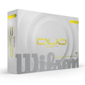 Balles de Golf Wilson Duo Soft Jaune
