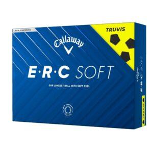 Boite de 12 Balles de Golf Callaway ERC Soft Truvis Yellow
