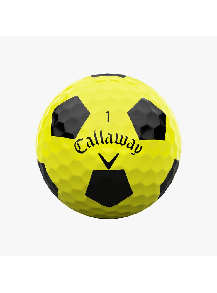 Boite de 12 Balles de Golf Callaway ERC Soft Truvis Yellow – Image 4