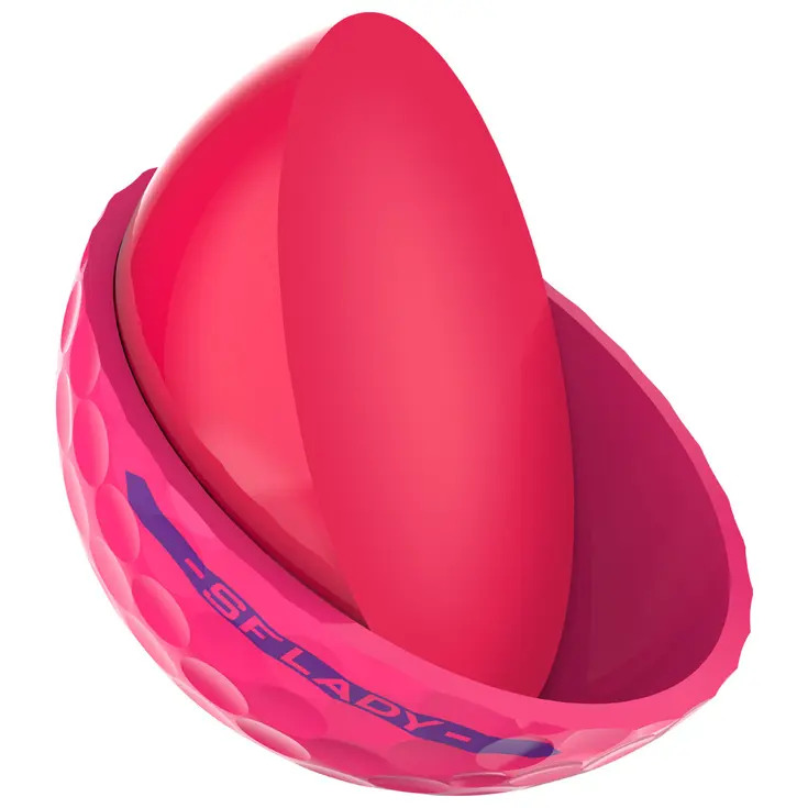 Boîte de 12 Balles de Golf Srixon Soft Feel Ladies Rose Passion New – Image 6
