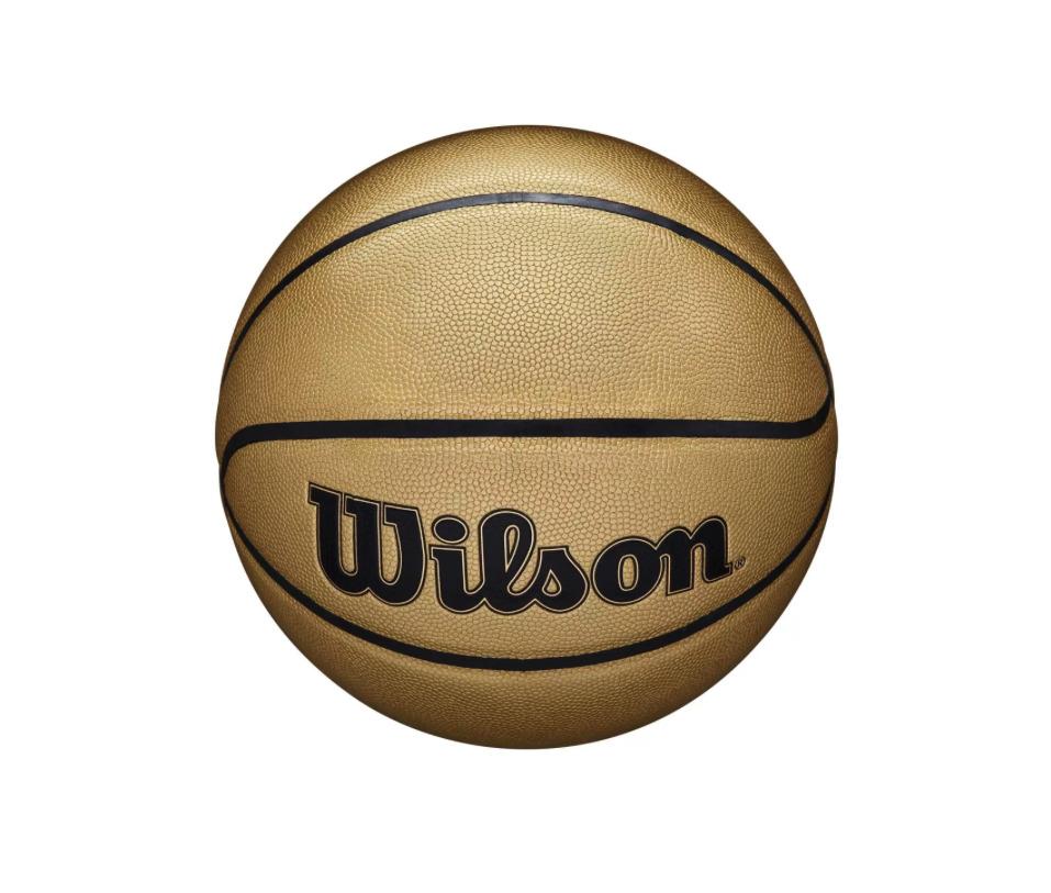 Mini Ballon de Basketball Wilson NBA Gold Edition – Image 4