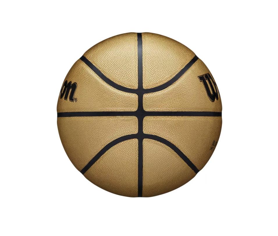 Mini Ballon de Basketball Wilson NBA Gold Edition – Image 2
