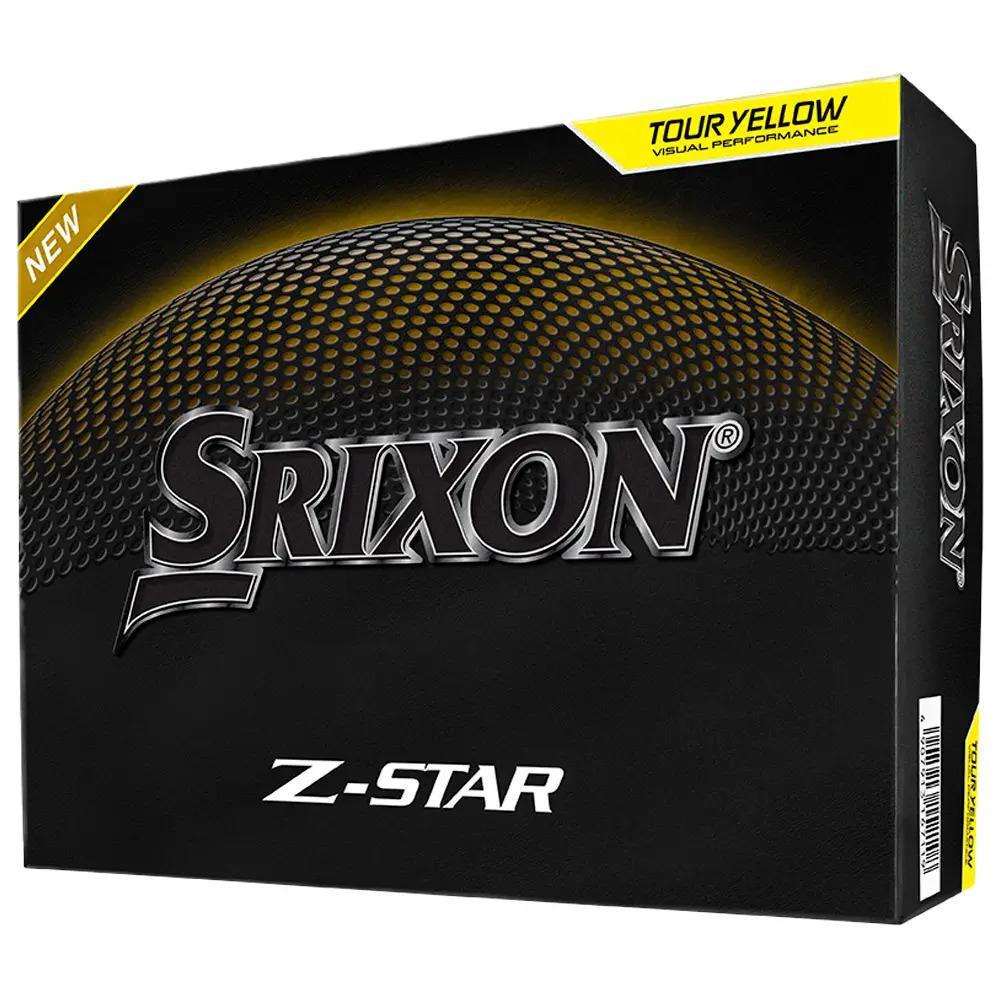 Boîte de 12 Balles de Golf Srixon Z-Star Jaune New