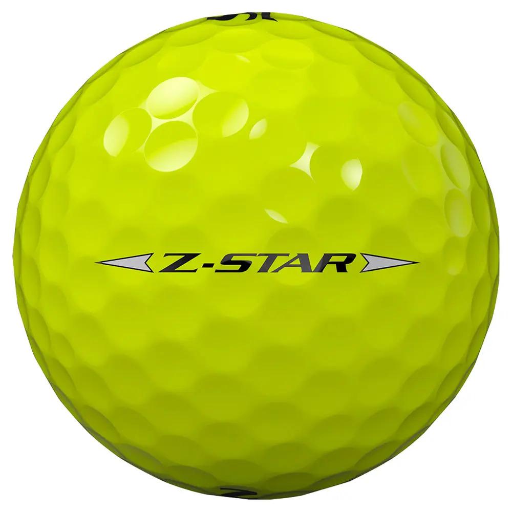 Boîte de 12 Balles de Golf Srixon Z-Star Jaune New – Image 4