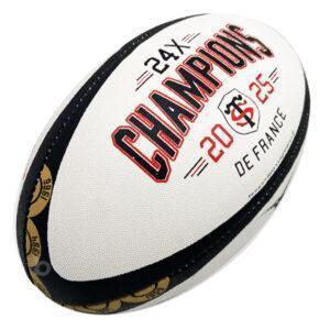 Ballon de Rugby Gilbert du Stade Toulousain 24 x Champions 2025