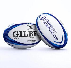Ballon de Rugby Gilbert Innovo Officiel Match Champions Cup
